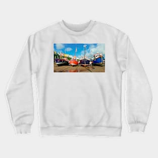 Tenby, Wales Crewneck Sweatshirt